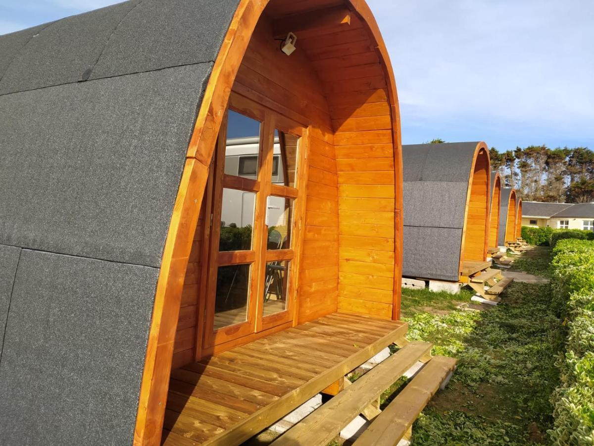 Bungalow 3 Personas - Camping Playa De Tapia Tapia De Casariego Zewnętrze zdjęcie